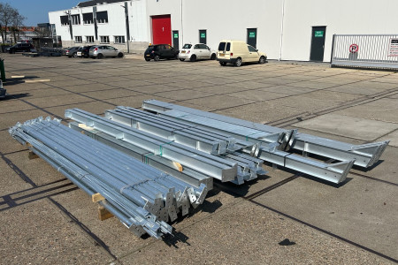 10.00 x 25.00 meter (250m2) kapschuur model