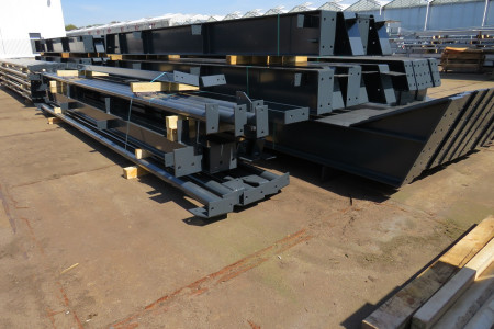 22.00 x 50.00 meter (1100m2) gepoedercoat