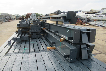 25.00 x 40.00m (1000m²) gepoedercoat