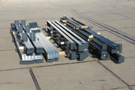 8.00 x 20.00m (160m²) gepoedercoat